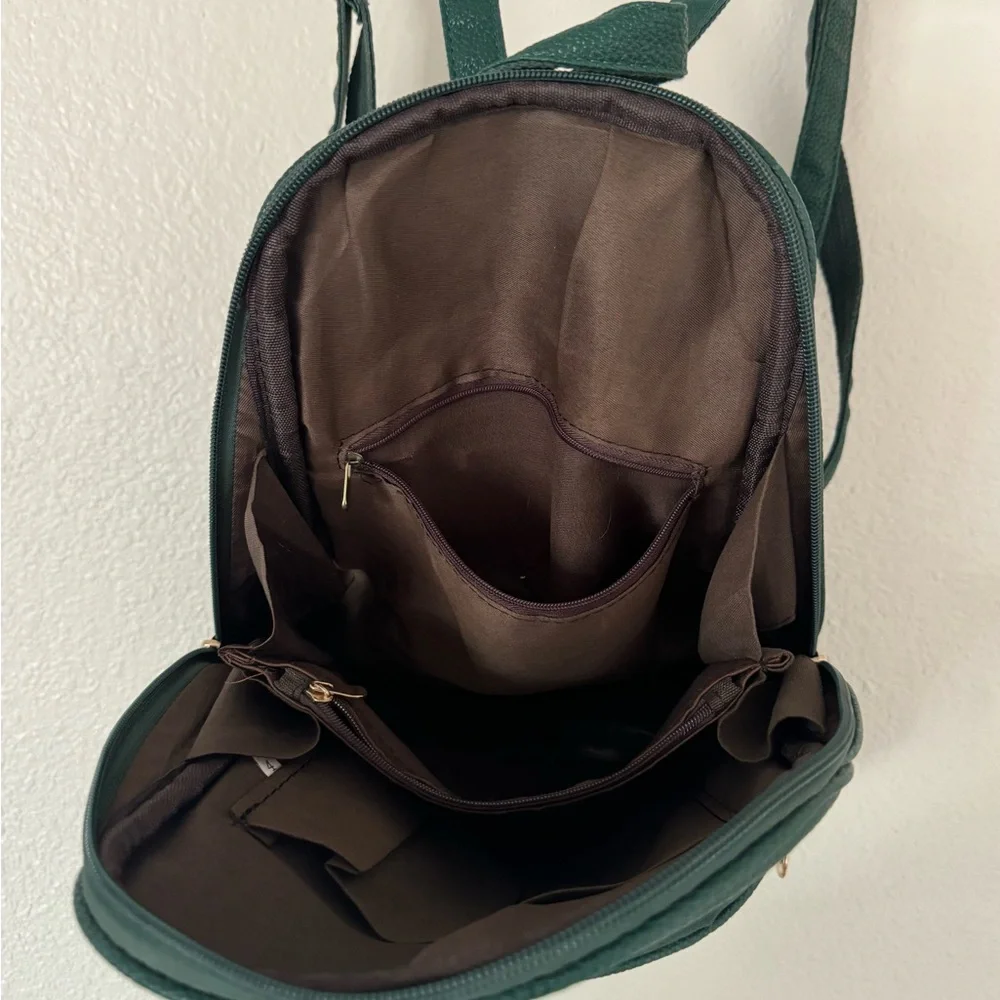 Green Mini Backpack - Picture 3 of 4